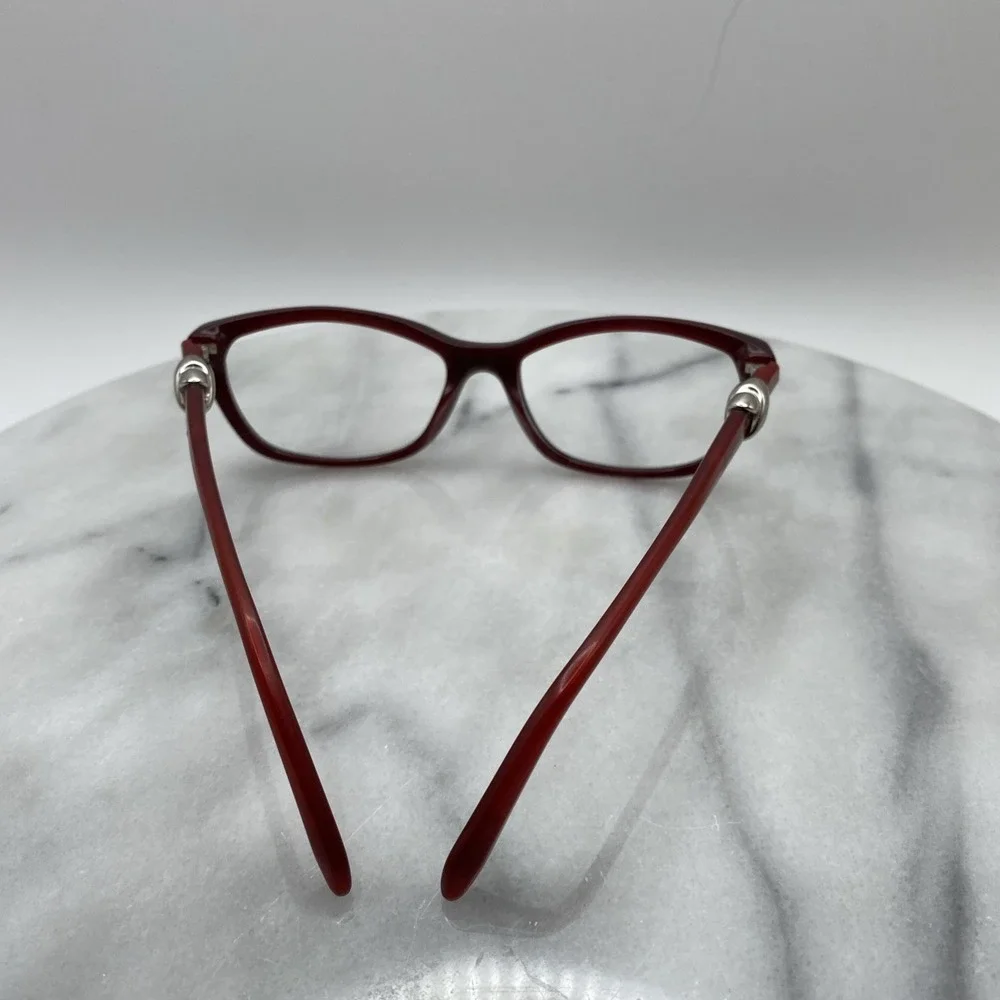 Tiffany & Co Women 51mm Eyeglasses Black Red TF 2074 Paloma Picasso Heart Knot